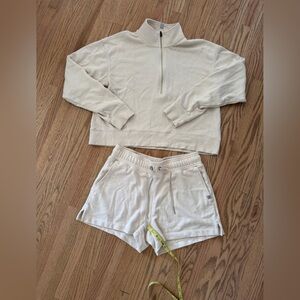 Tommy John Lounge Set | Listing for Ecru Shorts